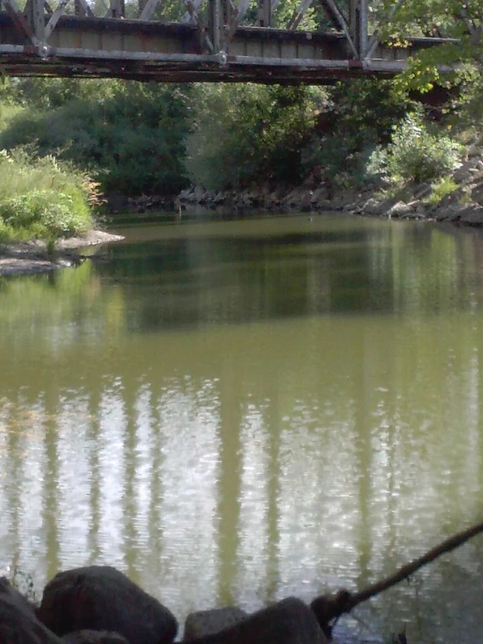 The Weber River at 12th Street