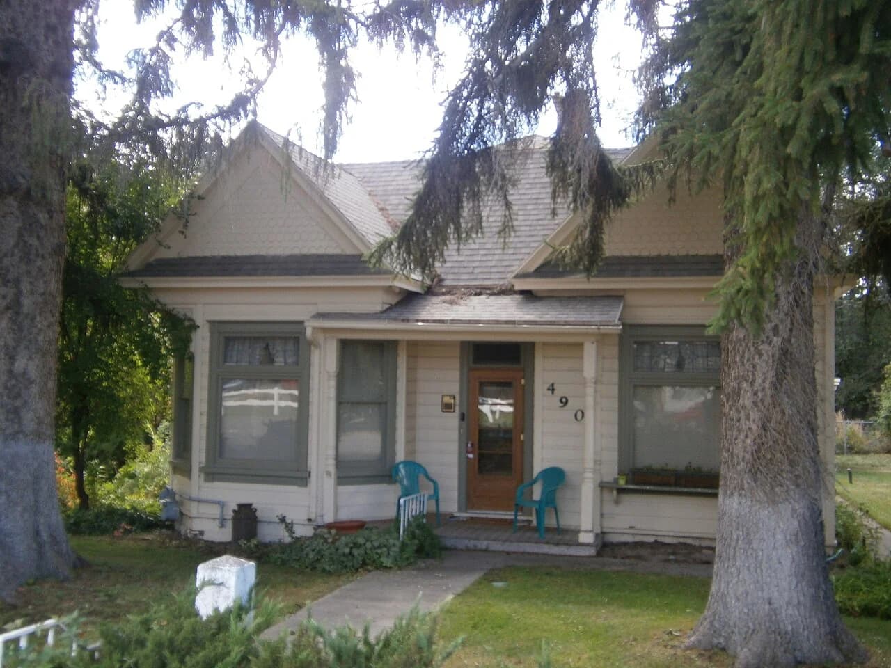 The historic Olson House in River Heights