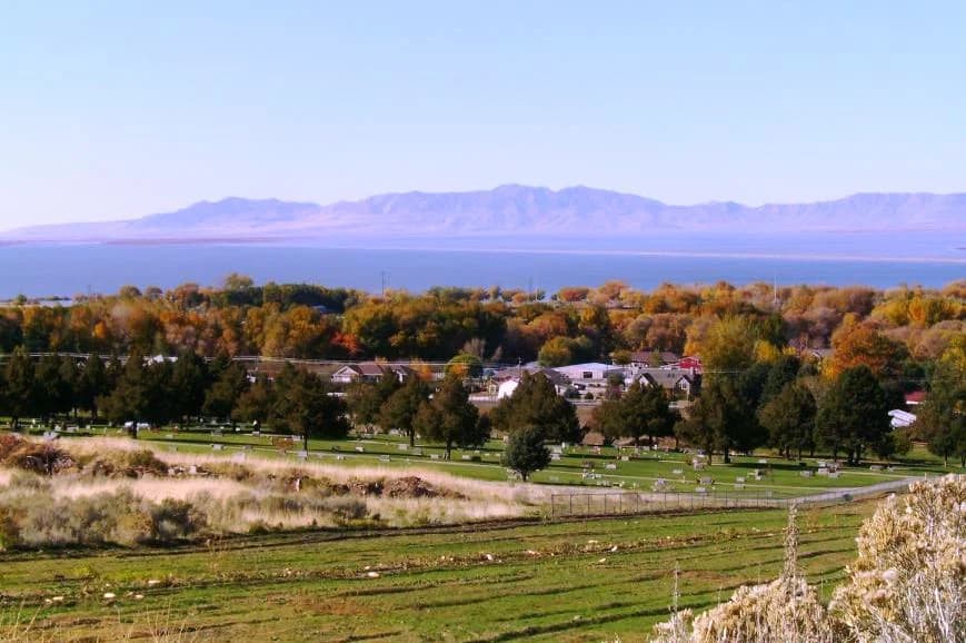 Willard and the surrounding valley