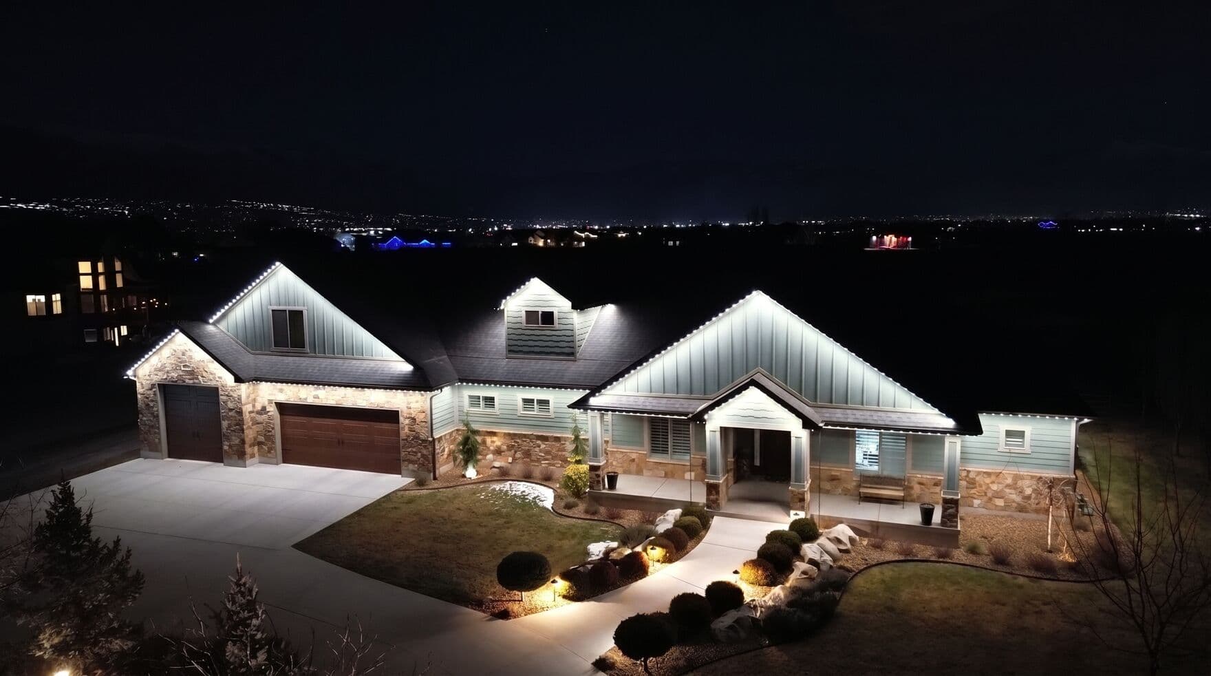 Security Lighting example (TruLight network install)